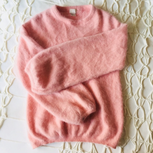 H&M Sweaters - H&M pale pink angora sweater size 6